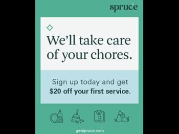 Lifestyle services provided by spruce
